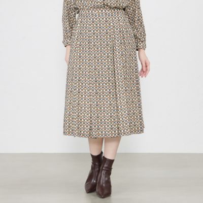 完売 AMACA【LIBERTY】Windsor Ribbon ワンピース 38 AMACA