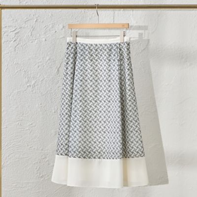 AMACA (Women)/アマカ 【WEB・一部店舗限定】【ATELIER COLLECTION】  LIBERTY刺繍パレットデシンスカート(V5S71556__)