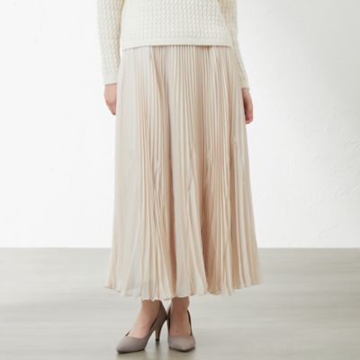 【ＷＥＢ・一部店舗限定】【ＡＴＥＬＩＥＲ　ＣＯＬＬＥＣＴＩＯＮ】ジョーゼットプリーツスカート（Ｖ５Ｓ７３４４２＿＿）