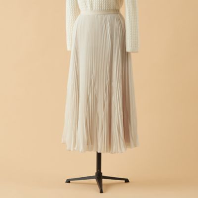 AMACA (Women)/アマカ 【WEB・一部店舗限定】【ATELIER COLLECTION】ジョーゼットプリーツスカート(V5S73442__)