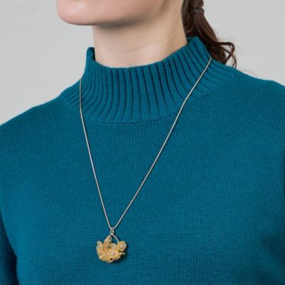＜AMACA (Women)＞ミニフラワーネックレス（Ｖ５Ｖ４６６４３＿＿）