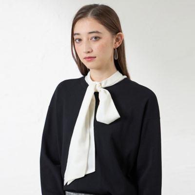 美品＊ギャルリーヴィー ドルマンスリーブジャケット コットン アイボリー系 ウォッシャブルウールジャージー ドルマンスリーブプルオーバー
