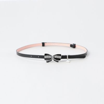 ＜TO BE CHIC (Women)＞ビジューリボン　ベルト（Ｗ５３０４１２３＿＿）