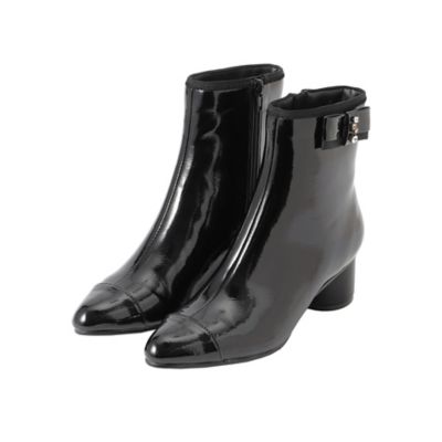 ＜TO BE CHIC (Women)＞リュバンエナメルブーツ（Ｗ５４１２４３１＿＿）
