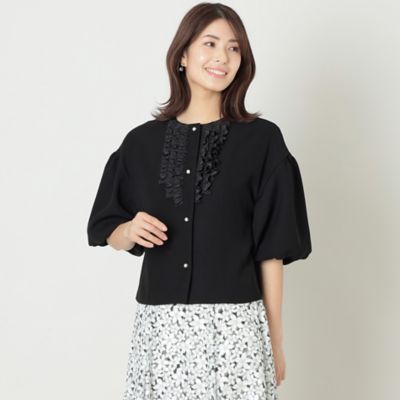 ＜TO BE CHIC (Women)＞ミニフリルボレロ（Ｗ５７３７５２５＿＿）
