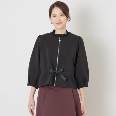 ＜TO BE CHIC (Women)＞ペプラム　ボレロ（Ｗ５７９４２３３＿＿）