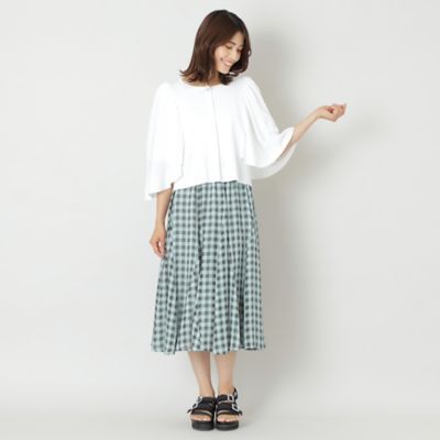 【Ｌ】ラッフルスリーブボレロ（Ｗ５７９８３４７＿＿）
