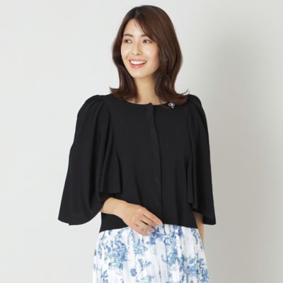 【Ｌ】ラッフルスリーブボレロ（Ｗ５７９８３４７＿＿）