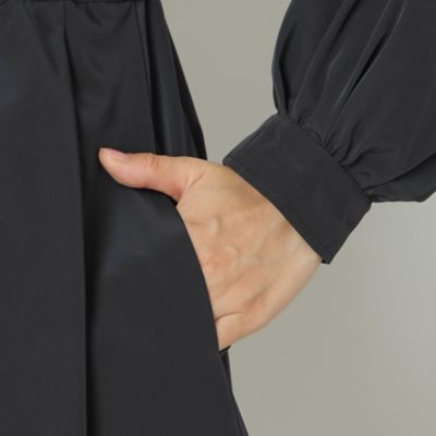 トゥービーシック　大きいサイズ　ポリエステルタフタショートブルゾン ポリエステルタフタ ショートブルゾン(ジャケット)｜TO BE CHIC