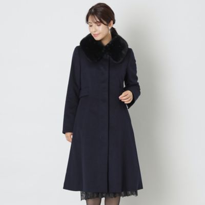 ＜TO BE CHIC (Women)＞Ｓｕｐｅｒ１７０’ｓウール　ロングコート（Ｗ５Ｂ０１４３３＿＿）