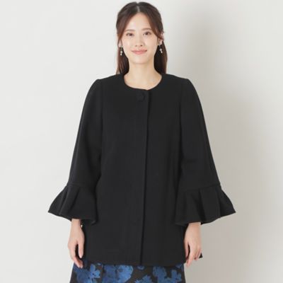 ＜TO BE CHIC (Women)＞シングルシャルムビーバー　ショートコート（Ｗ５Ｂ０２２３６＿＿）