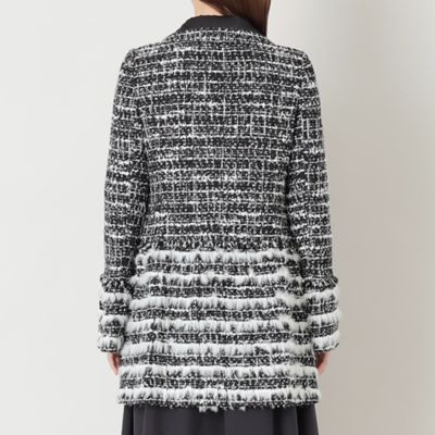 Hiroです。CHANEL カメリア柄ツイードコート Hiro様専用です。CHANEL カメリア柄ツイードコート