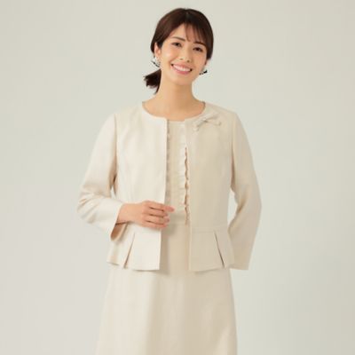 ＜TO BE CHIC (Women)＞アイアスストレッチ　ジャケット（Ｗ５Ｅ０６１４６＿＿）