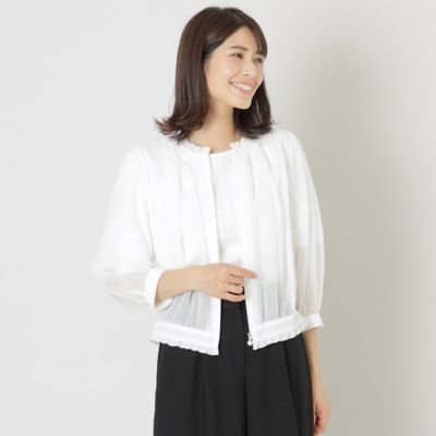 ＜TO BE CHIC (Women)＞スパンボイル　ジャケット（Ｗ５Ｅ０６３４３＿＿）