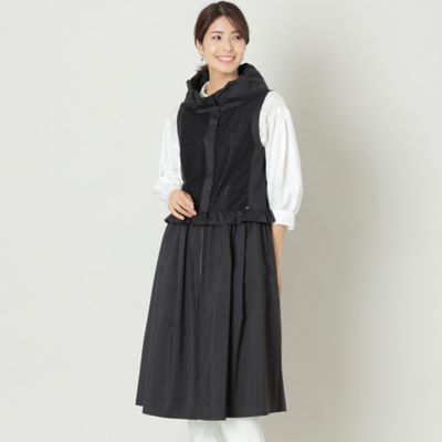 ＜TO BE CHIC (Women)＞ハイカウントタフタ　マルチＷＡＹ　ジレ（Ｗ５Ｅ０８５２３＿＿）
