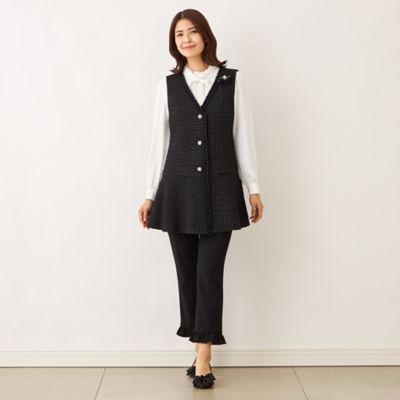 ゆきのページ AMBIDEX Store 【予約販売】○1/3Wool 透かし編み フード(F