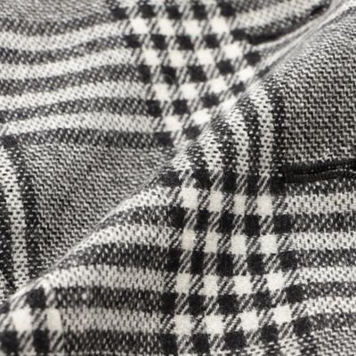 極美品★Drawer★ウール★ゆったりノーカラージャケット★グレンチェック★ グレンチェック ノーカラージャケット（W5E12653＿＿） | TO