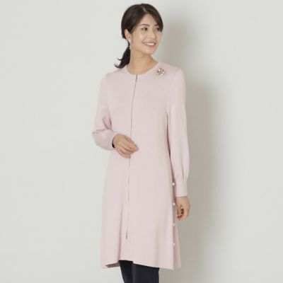 To Be Chic レーヨン　ポリエステル　五分袖 カーディガン　42 To Be Chic レーヨン ポリエステル 五分袖 カーディガン 42