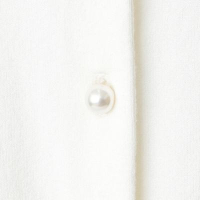 【ウォッシャブル】パウダリーレーヨンストレッチパールビジューカーディガン（Ｗ５Ｆ０５２２７＿＿）