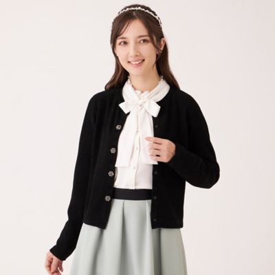 ＜TO BE CHIC (Women)＞レーヨンモール　カーディガン（Ｗ５Ｆ１０６８０＿＿）