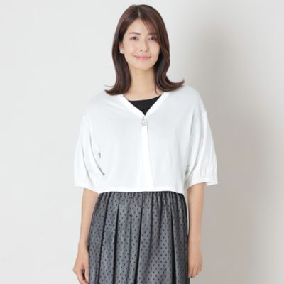 ＜TO BE CHIC (Women)＞ＵＶビジューボレロ（Ｗ５Ｆ６０６２４＿＿）