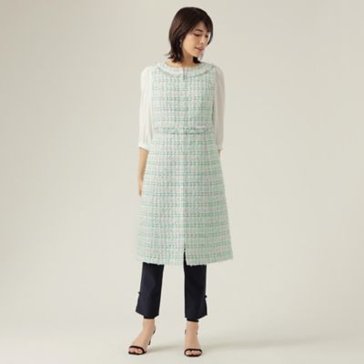 TO BE CHIC カラーファンシーツイード　ワンピース カラーファンシーツイード ワンピース(ワンピース)｜TO BE CHIC