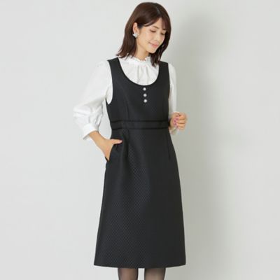 ＜TO BE CHIC (Women)＞ダイヤマトラッセ　ワンピース（Ｗ５Ｊ０６２０２＿＿）