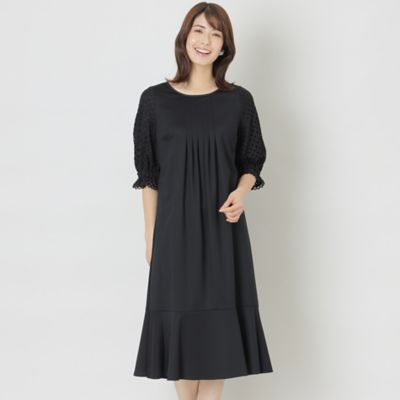 ＜TO BE CHIC (Women)＞レースコットンポンチ　ワンピース（Ｗ５Ｊ０９３４１＿＿）