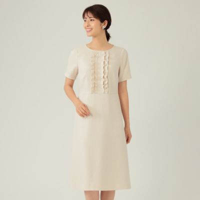 ＜TO BE CHIC (Women)＞アイアスストレッチ　ワンピース（Ｗ５Ｊ１０１４６＿＿）