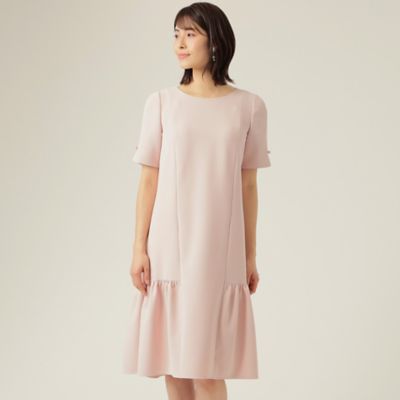 ＜TO BE CHIC (Women)＞ストレッチダブルクロス　ワンピース（Ｗ５Ｊ１３１３０＿＿）