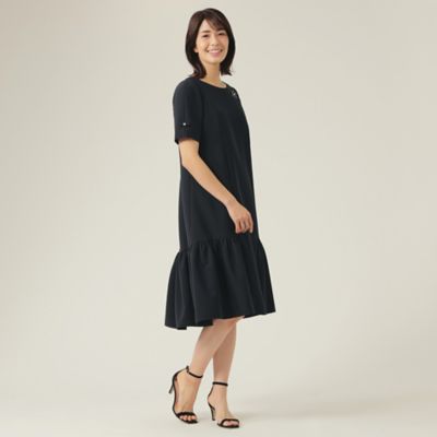 ストレッチダブルクロス　ワンピース（Ｗ５Ｊ１３１３０＿＿）
