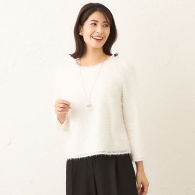 ＜TO BE CHIC (Women)＞フェザーチュール　プルオーバー（Ｗ５Ｍ１０６６８＿＿）