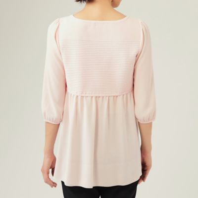 シフォンドッキングニット　チュニック（Ｗ５Ｎ０２１０６＿＿）