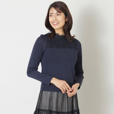 ラッセルレースコンビ　ニット（Ｗ５Ｎ０２５０８＿＿）