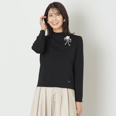 ☆極美品☆2024AW【STORY掲載】レーヨンナイロン タートルネックニット STORY掲載】レーヨンナイロン タートルネックニット
