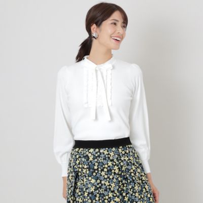 ＜TO BE CHIC (Women)＞レーヨンポリエステル　プルオーバーニット（Ｗ５Ｎ１２２５７＿＿）