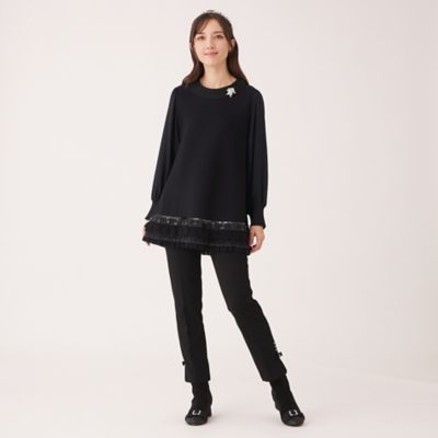 エレガンスヘム ニットチュニック（W5N19686＿＿） | TO BE