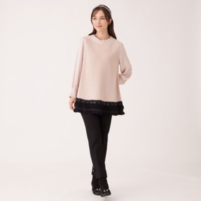 トゥービーシックチュニック46 美品 大きいサイズ46 トゥービーシック ニットチュニック - メルカリ