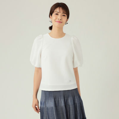 ＜TO BE CHIC (Women)＞ジャカード　カットソー（Ｗ５Ｐ０４１４２＿＿）