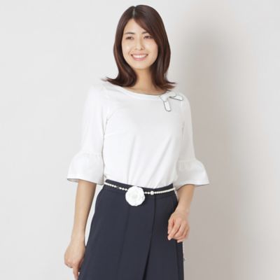 ＜TO BE CHIC (Women)＞配色ピコ　カットソープルオーバー（Ｗ５Ｐ０５５４７＿＿）