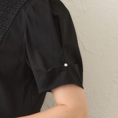 コマフリル　カットソーコンビチュニック（Ｗ５Ｐ０６６１３＿＿）
