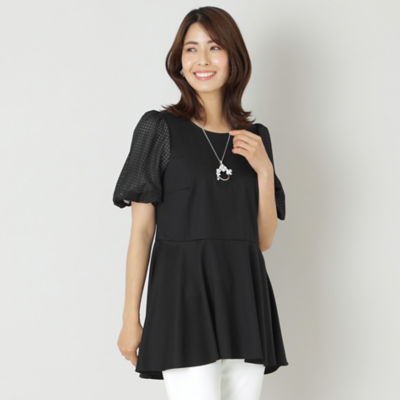 ラッセルレースコンビ チュニックカットソー（Ｗ５Ｐ１４３６５＿＿） | TO BE CHIC (Women)/トゥー ビー シック |  三越伊勢丹オンラインストア・通販【公式】