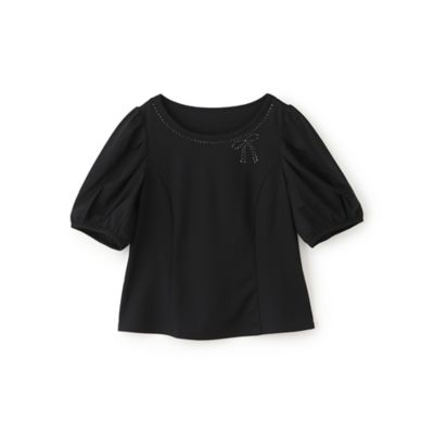 リボンネック　プルオーバーカットソー（Ｗ５Ｐ１５５７８＿＿）