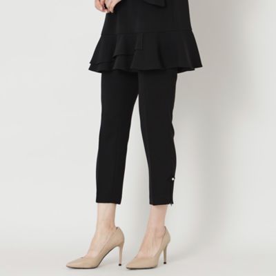 ＜TO BE CHIC (Women)＞トリアセダブルクロス　ストレッチパンツ（Ｗ５Ｒ０１２０７＿＿）