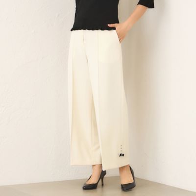 ＜TO BE CHIC (Women)＞ウールライク　ワイドパンツ（Ｗ５Ｒ０２６２３＿＿）