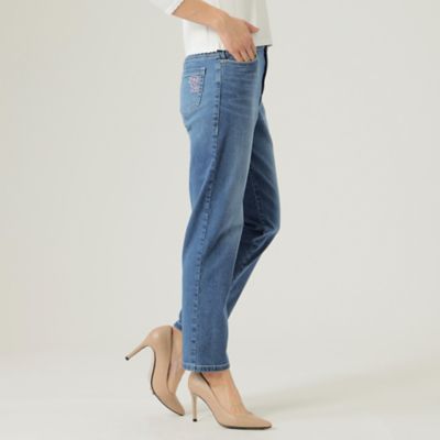 ＜TO BE CHIC (Women)＞◆◆デニムストレッチ　パンツ（Ｗ５Ｒ０４１２１＿＿）