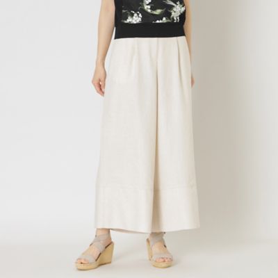 ＜TO BE CHIC (Women)＞アイアスストレッチ　ワイドパンツ（Ｗ５Ｒ０５３１９＿＿）