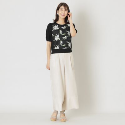 アイアスストレッチ　ワイドパンツ（Ｗ５Ｒ０５３１９＿＿）