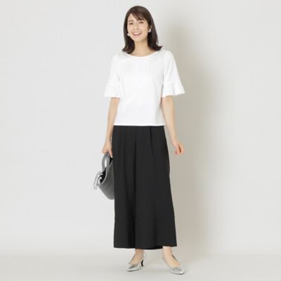 アイアスストレッチ　ワイドパンツ（Ｗ５Ｒ０５３１９＿＿）