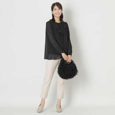 レーヨンポリエステルストレッチ　パンツ（Ｗ５Ｒ０８４５５＿＿）